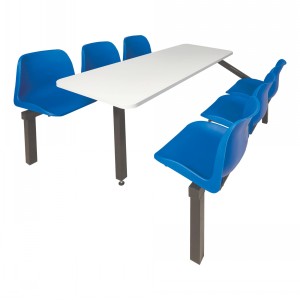 Standard Canteen Table 6 Seater Single Entry